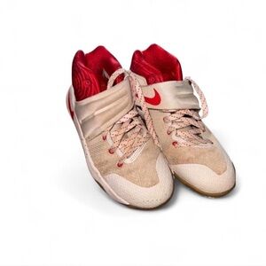Nike Kyrie 2 GS White University Red Gum Sole Basketball Sneakers Size 4Y